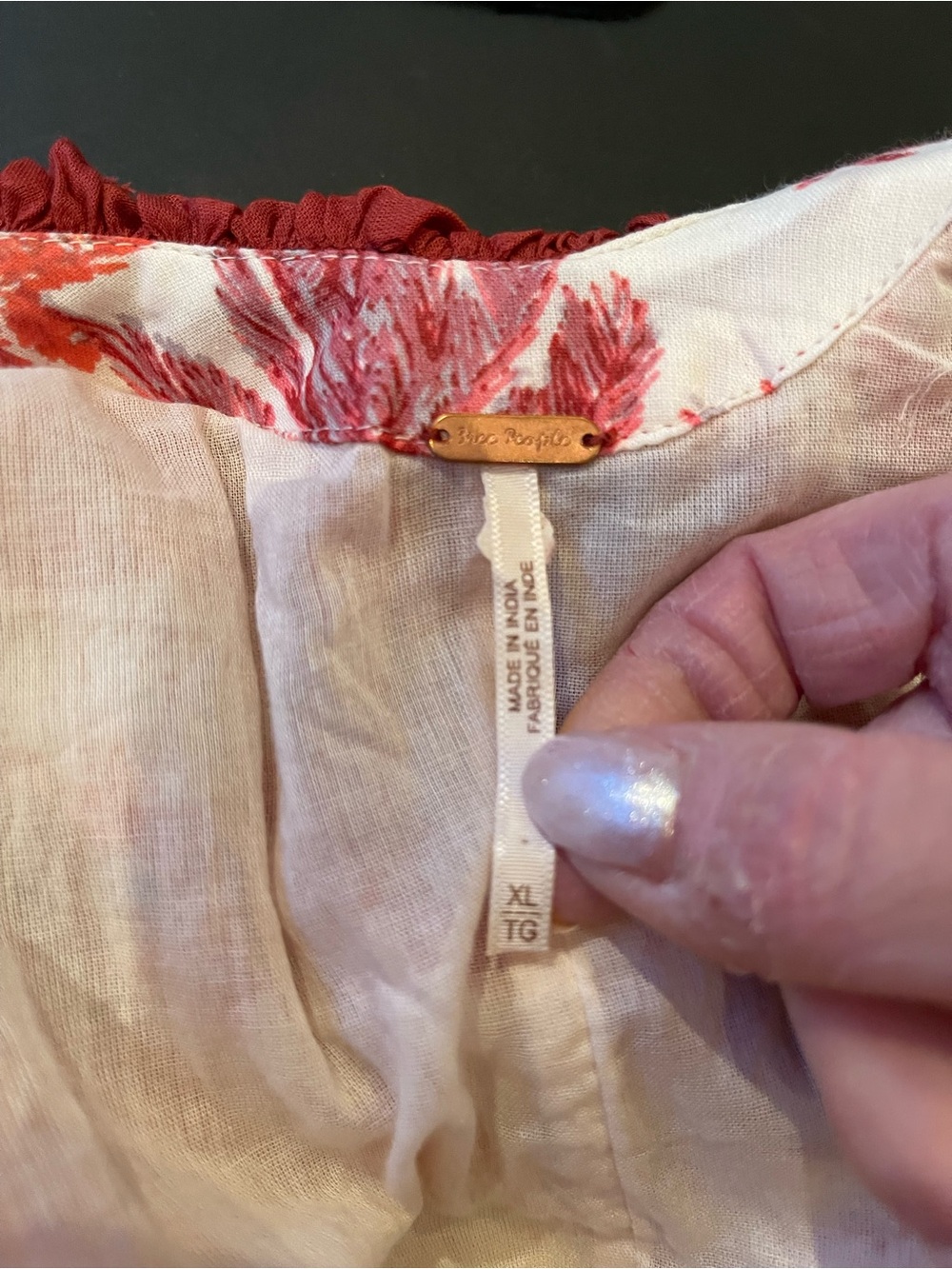 NWOT Free People Tropical Toile Maxi Dress - Picture 9 of 14